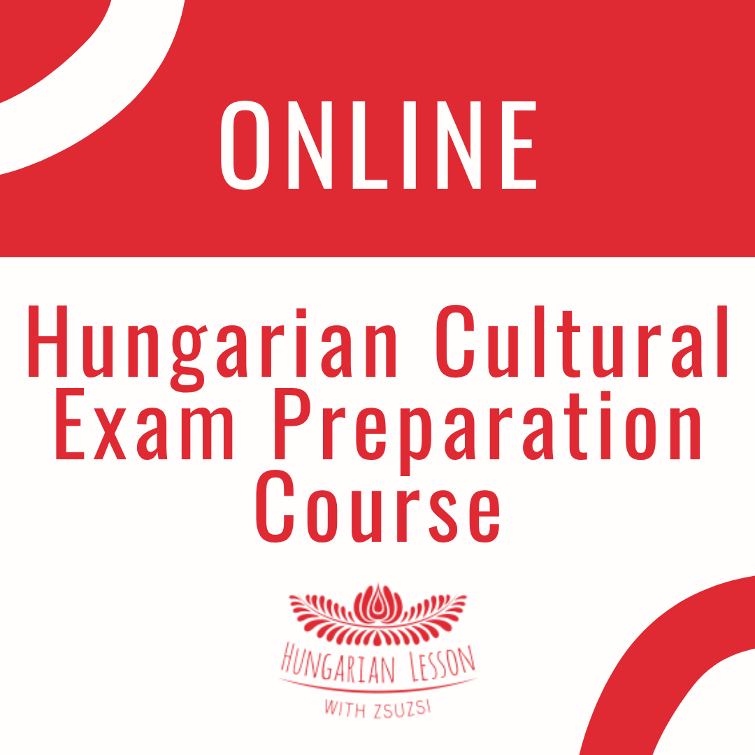 Hungarian Cultural Exam Preparation Course (mns. egyéb okt. 8559)