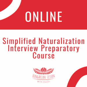 Simplified Naturalization Interview Preparatory Course  (1 week long - in person)